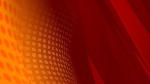Orange Abstract Video Background