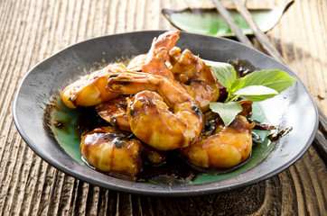garnelen teriyaki