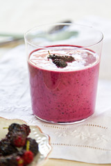 Mulberry smoothie