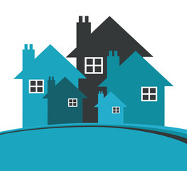 House or real estate illustration.