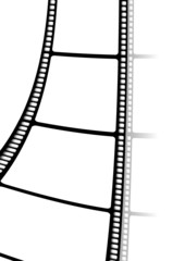 Fototapeta premium Film reel background