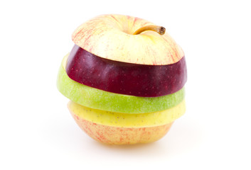 sliced apple