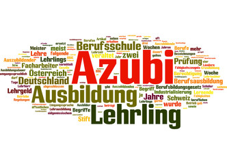 Azubi (Auszubildender, Lehrling)
