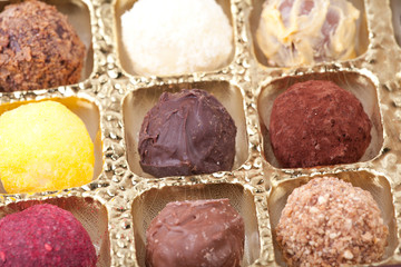 closeup truffles