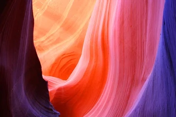 Abwaschbare Fototapete Schlucht Antelope Slot Canyon, Page, Arizona, USA