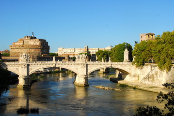 castel del Angelo à Rome