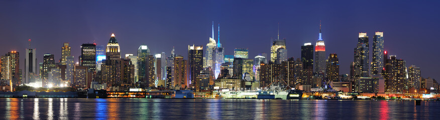 Fototapeta na wymiar New York City Manhattanu