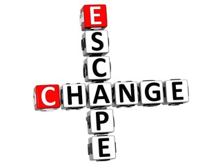 3D Escape Change Crossword