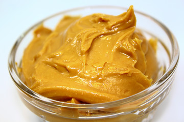 Peanut Butter Cream Isolated