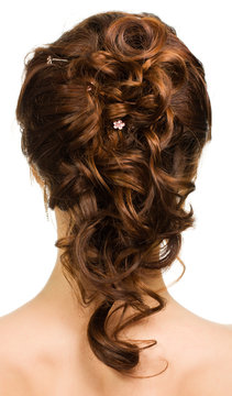 Beautiful girl with hair style