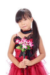 Portrait of little asian girl