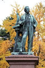 Statue de Bartholdi - obrazy, fototapety, plakaty