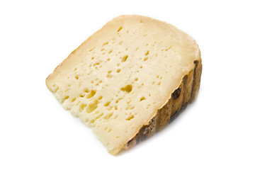 cheese isolated on a white background 