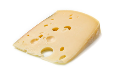 cheese isolated on a white background 