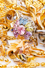 Large collection of gold jewellery