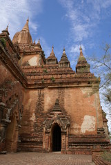 Fototapeta premium スラマニ寺院と青空