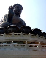 Hong-Kong  Chine Buddha The Peak Victoria China