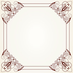 Decorative Vintage Frame