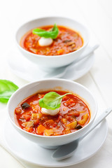 Minestrone soup