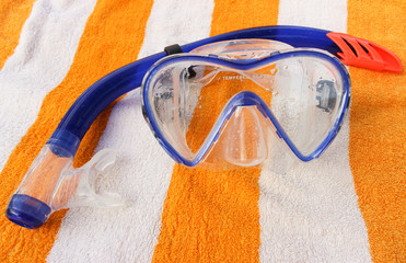 Mask and snorkel
