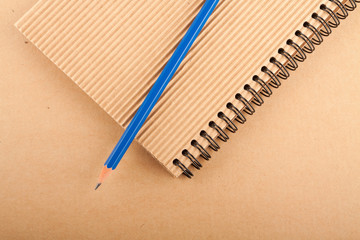 Notepad and pencil