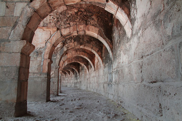 Ancient roman theater in Turkey