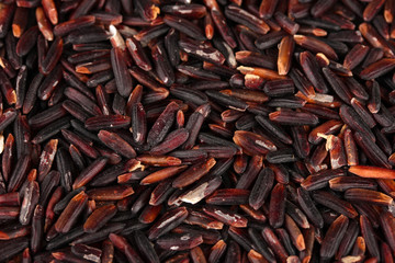 Background black rice