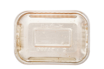 empty silver  tin can