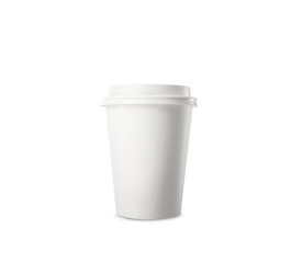 Paper cup of coffee