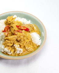 Delicious yellow curry