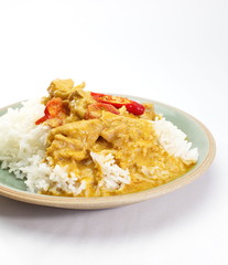 Delicious yellow curry