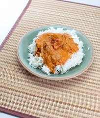 Delicious red curry
