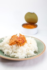Red curry in can