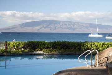 Hotel resort on Hawaii