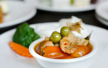 Thai red curry