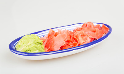 Wasabi and Sushi Ginger