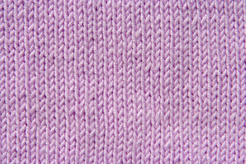 pink knitted wool