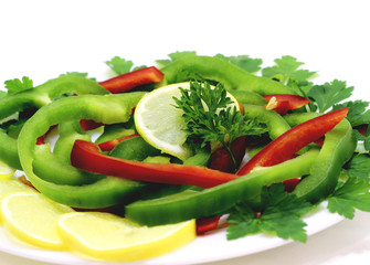 Assorted fruits and vegetables