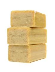 Household Soap Isolated On White Background