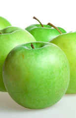 green apples