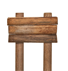 wooden sign background message