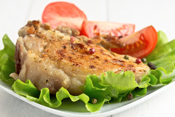 roasted pork fillet