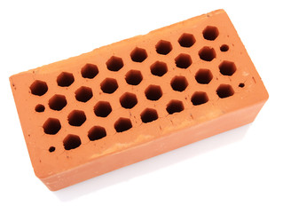 brick, isolated on white