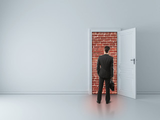 Fototapeta premium walled door