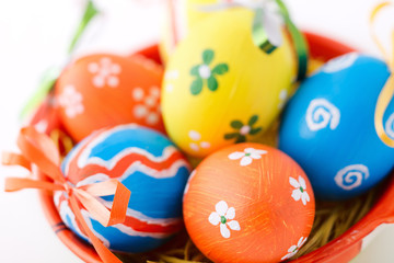 Hand painted Easter eggs