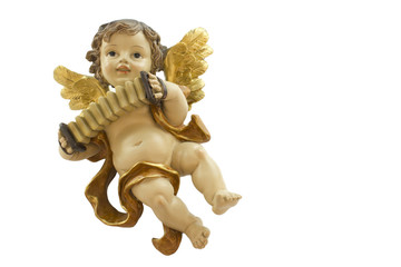 Angel with accordion