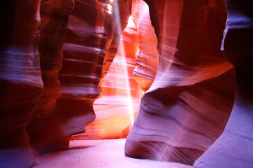 Abwaschbare Fototapete Schlucht Antelope Slot Canyon, Page, Arizona, USA