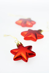 Christmas decoration red stars