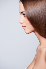Naklejka premium Beautiful girl