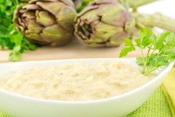 riso e carciofi